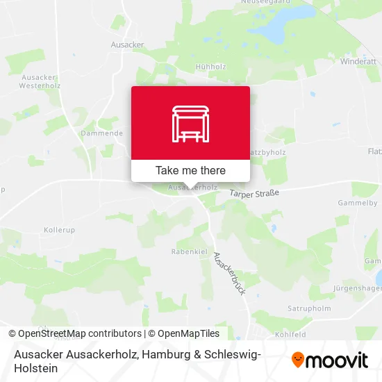 Карта Ausacker Ausackerholz