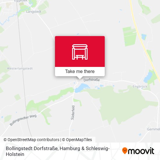Bollingstedt Dorfstraße map