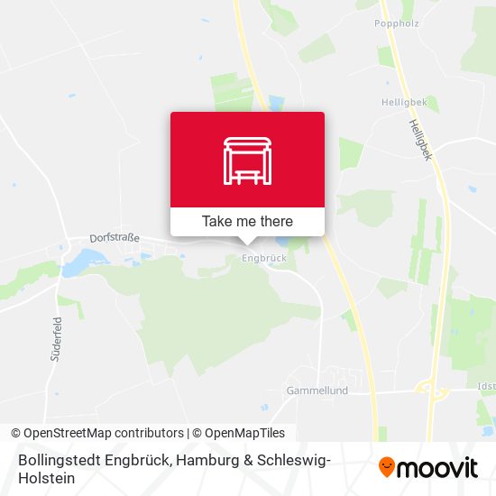Bollingstedt Engbrück map