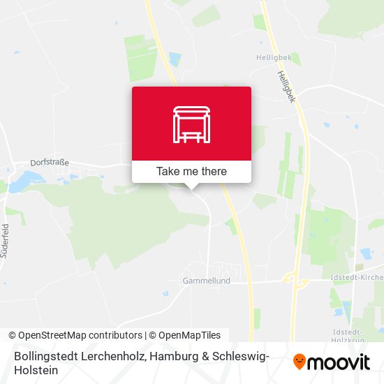 Bollingstedt Lerchenholz map