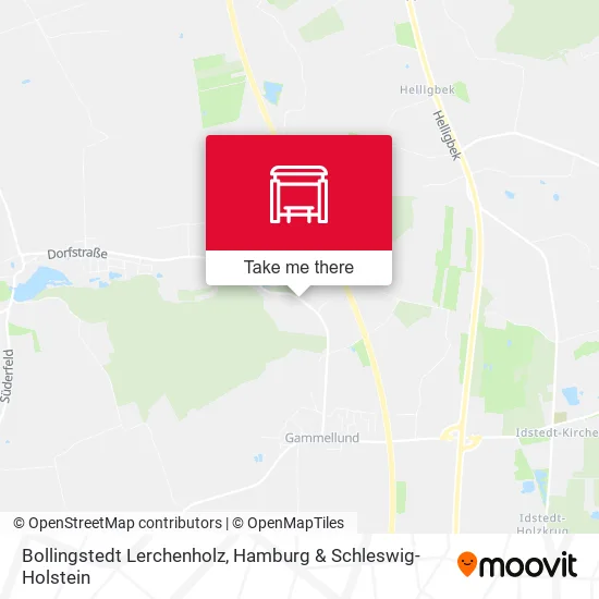 Карта Bollingstedt Lerchenholz