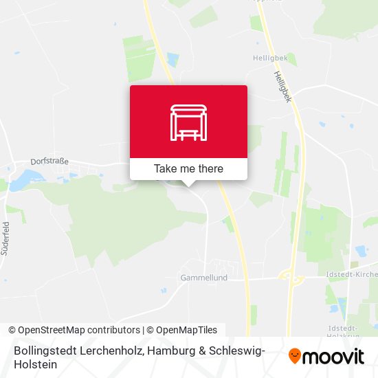 Bollingstedt Lerchenholz map