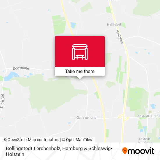 Карта Bollingstedt Lerchenholz