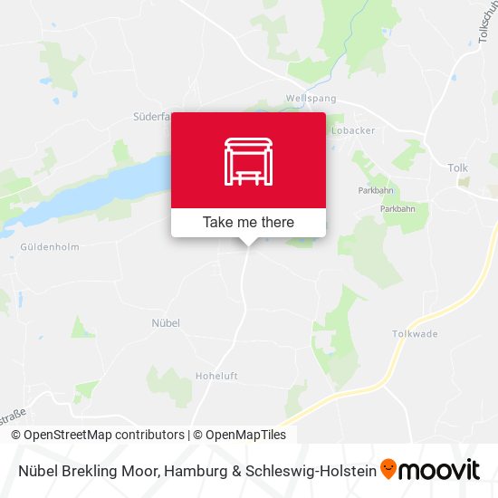 Nübel Brekling Moor map