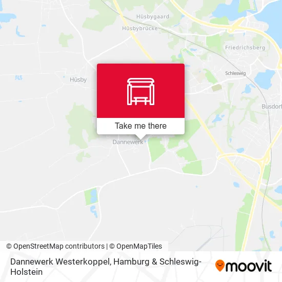 Карта Dannewerk Westerkoppel