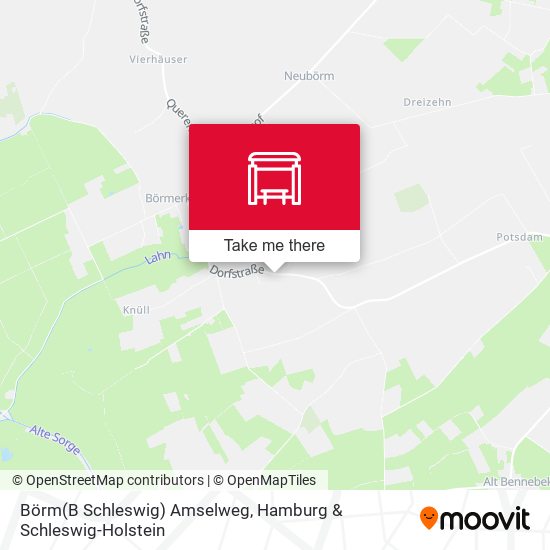 Börm(B Schleswig) Amselweg map