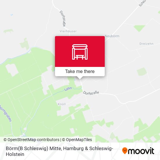 Börm(B Schleswig) Mitte map