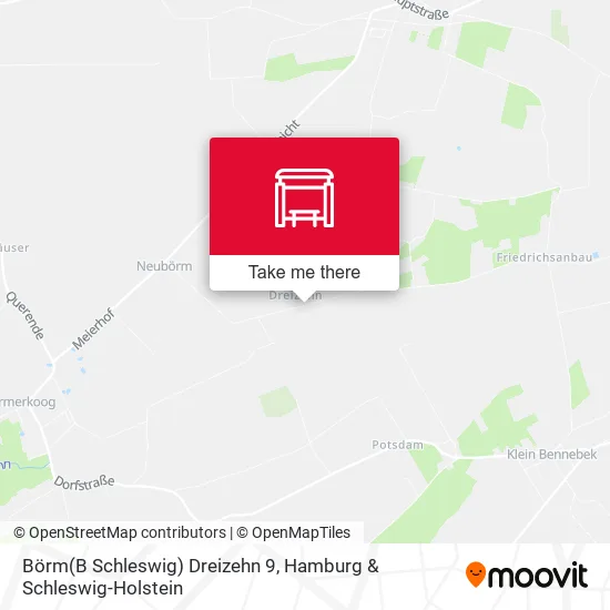 Карта Börm(B Schleswig) Dreizehn 9