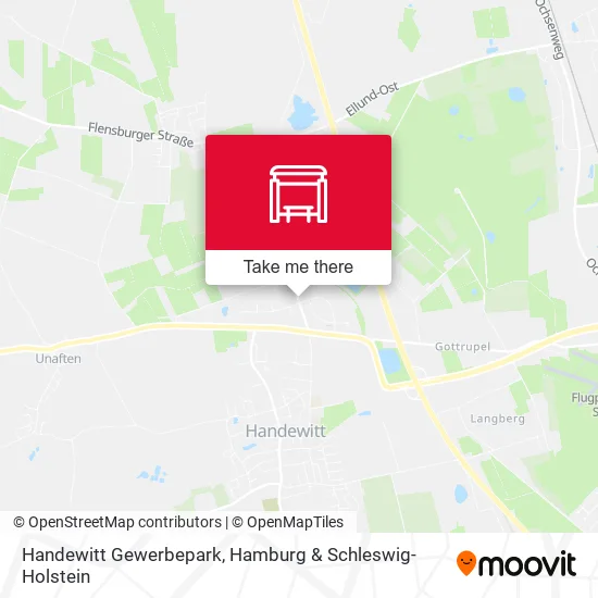 Карта Handewitt Gewerbepark