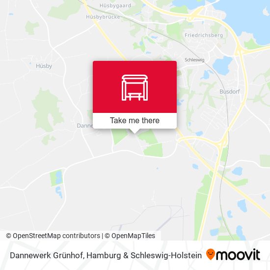 Dannewerk Grünhof map