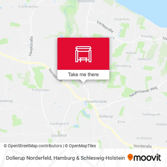 Карта Dollerup Norderfeld