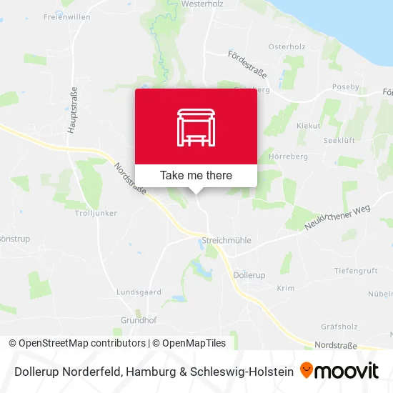 Карта Dollerup Norderfeld