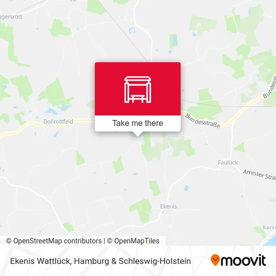 Карта Ekenis Wattlück