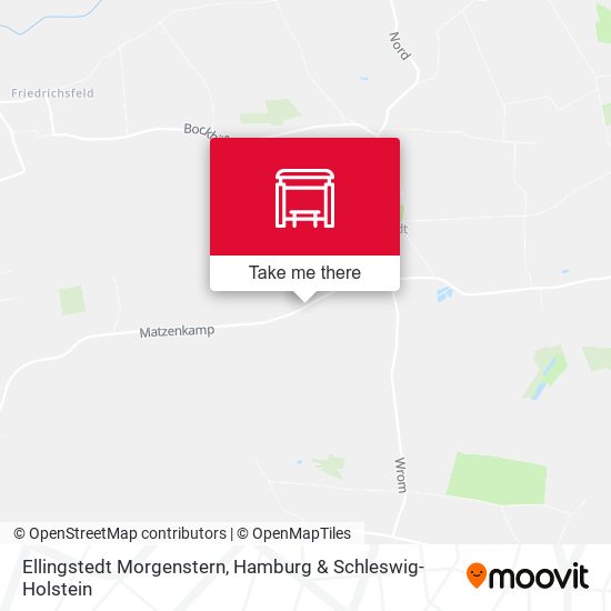 Ellingstedt Morgenstern map