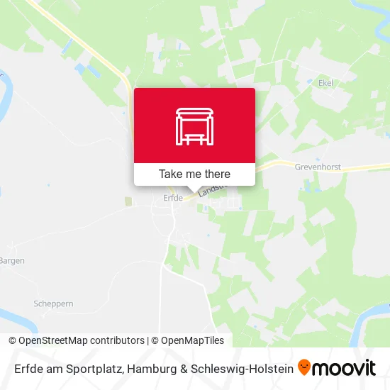 Карта Erfde am Sportplatz