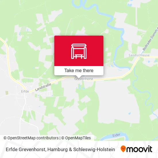 Карта Erfde Grevenhorst