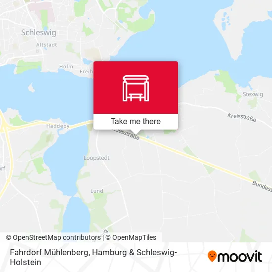 Карта Fahrdorf Mühlenberg
