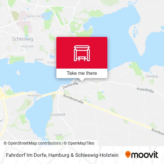 Карта Fahrdorf Im Dorfe
