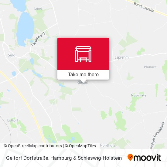 Geltorf Dorfstraße map