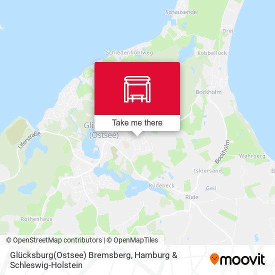 Glücksburg(Ostsee) Bremsberg map