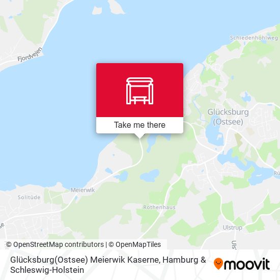 Glücksburg(Ostsee) Meierwik Kaserne map