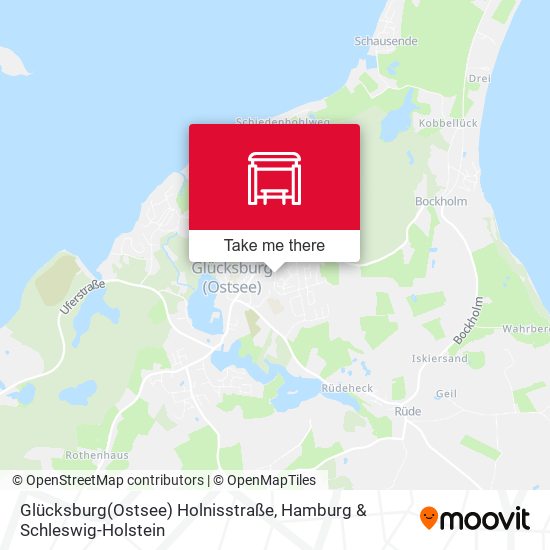 Glücksburg(Ostsee) Holnisstraße map