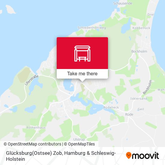 Glücksburg(Ostsee) Zob map