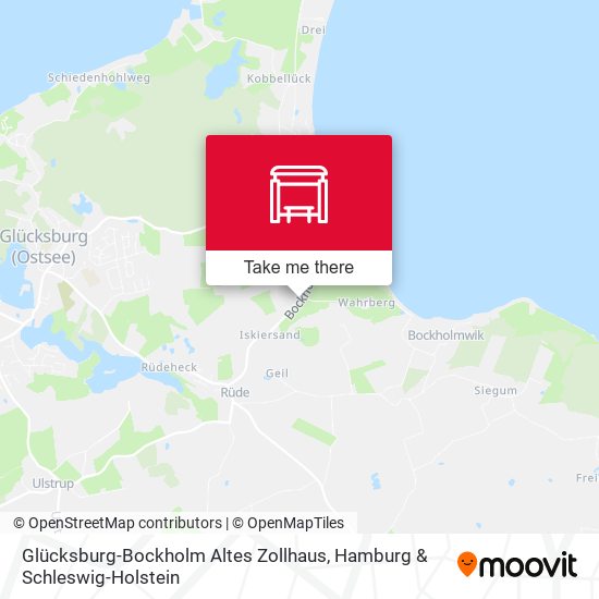 Glücksburg-Bockholm Altes Zollhaus map