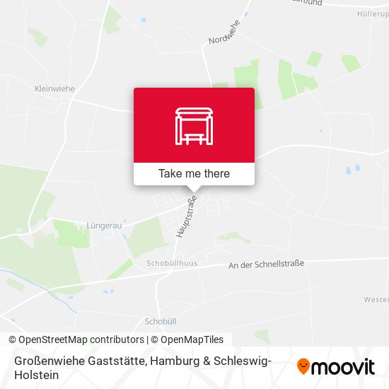 Großenwiehe Gaststätte map