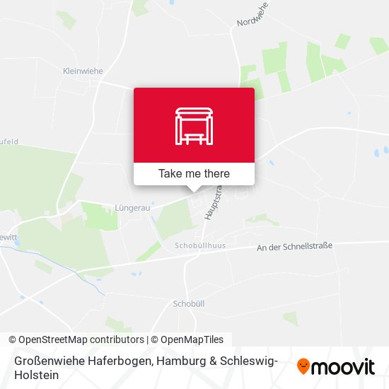 Großenwiehe Haferbogen map