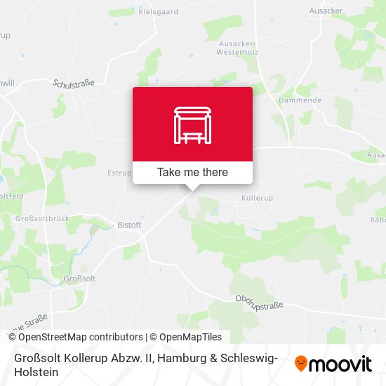 Großsolt Kollerup Abzw. II map