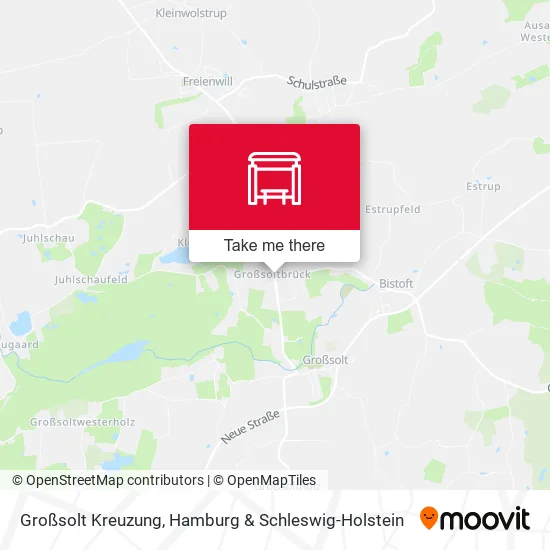 Карта Großsolt Kreuzung