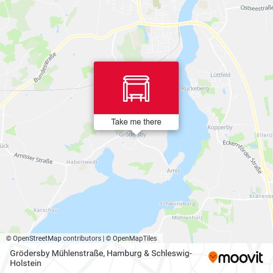 Grödersby Mühlenstraße map