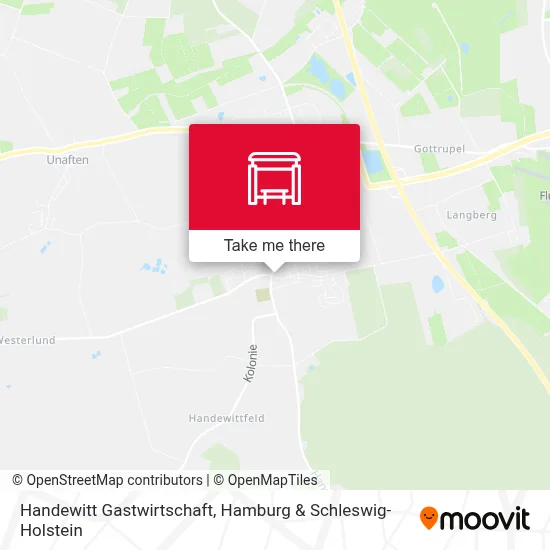 Handewitt Gastwirtschaft map