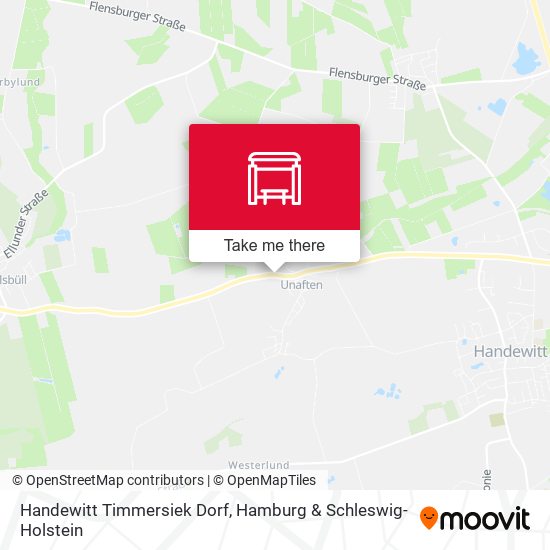 Handewitt Timmersiek Dorf map