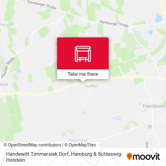 Карта Handewitt Timmersiek Dorf