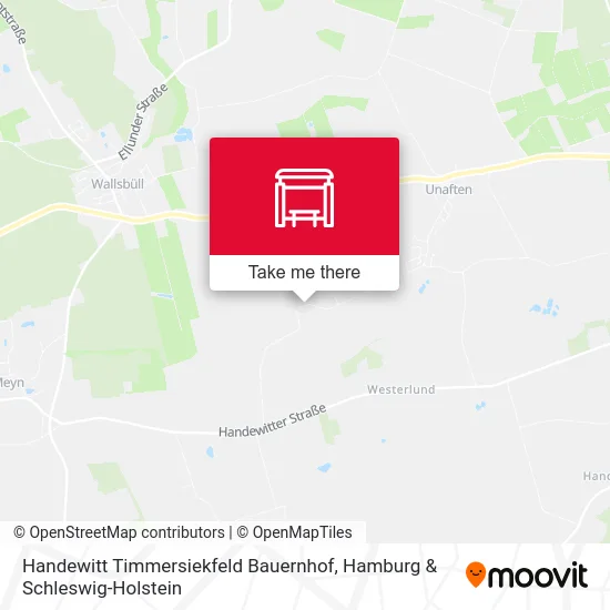 Карта Handewitt Timmersiekfeld Bauernhof