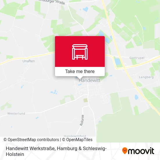 Карта Handewitt Werkstraße