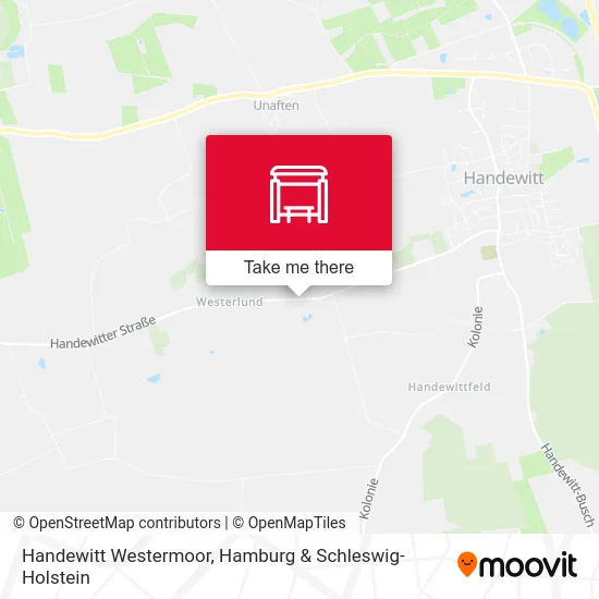 Handewitt Westermoor map