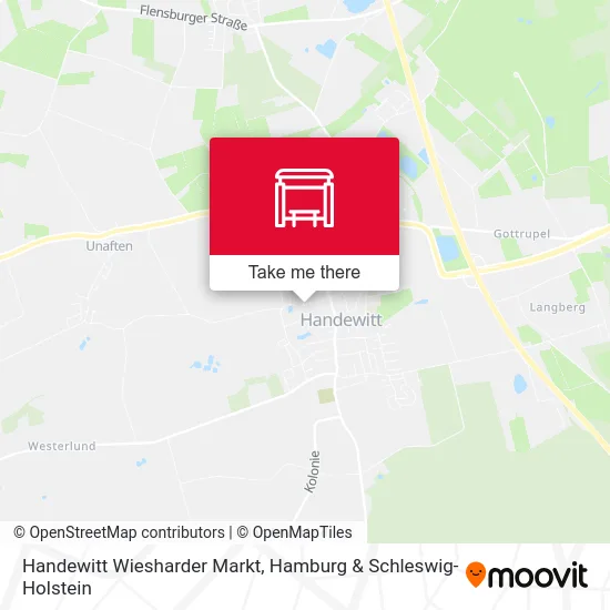 Карта Handewitt Wiesharder Markt