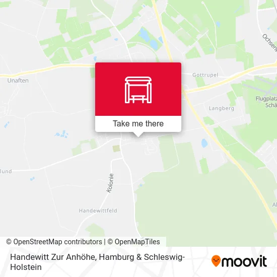 Карта Handewitt Zur Anhöhe