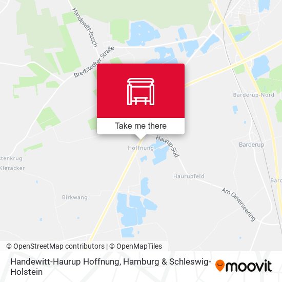 Handewitt-Haurup Hoffnung map