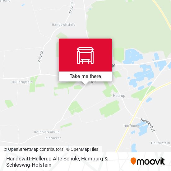 Handewitt-Hüllerup Alte Schule map