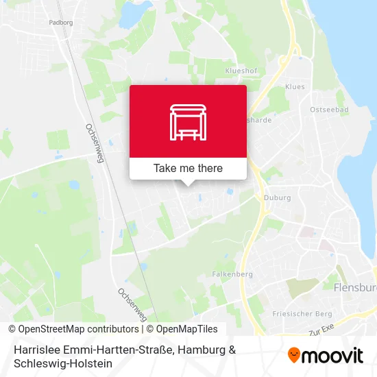 Карта Harrislee Emmi-Hartten-Straße