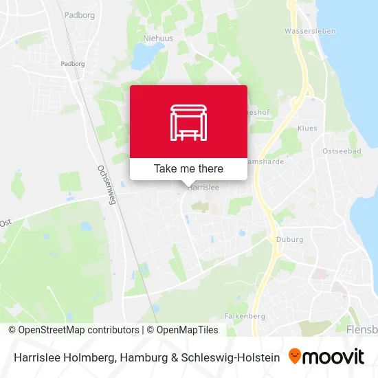 Карта Harrislee Holmberg