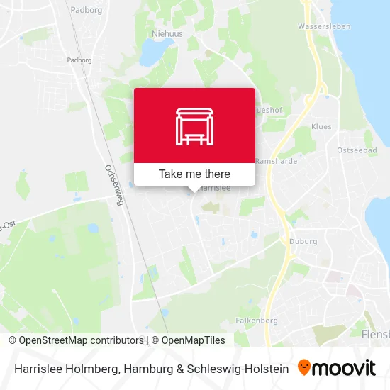 Карта Harrislee Holmberg