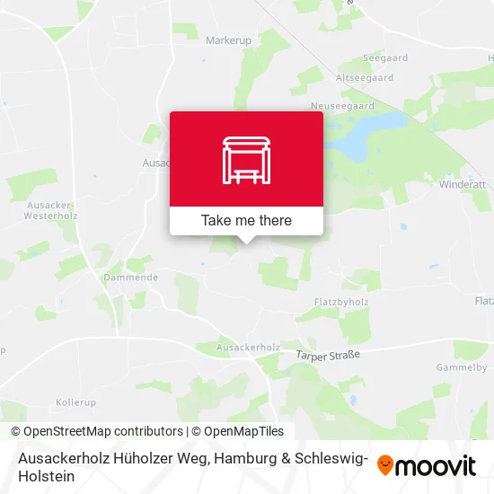 Карта Ausackerholz Hüholzer Weg