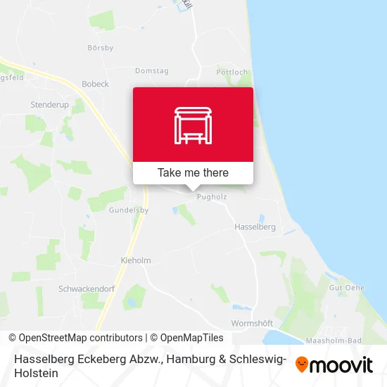 Карта Hasselberg Eckeberg Abzw.