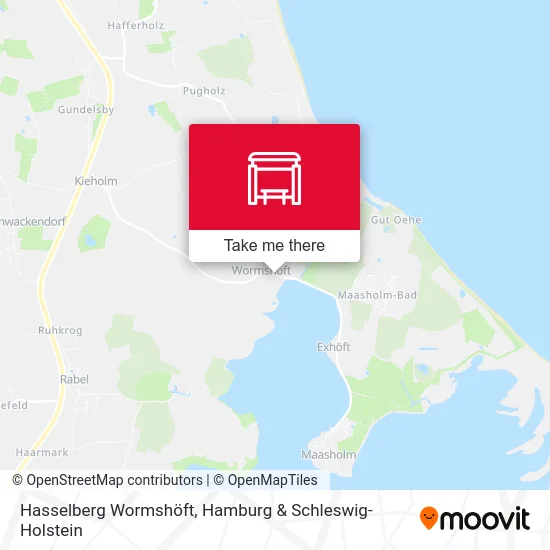 Карта Hasselberg Wormshöft
