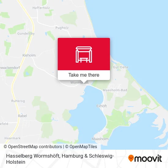 Карта Hasselberg Wormshöft